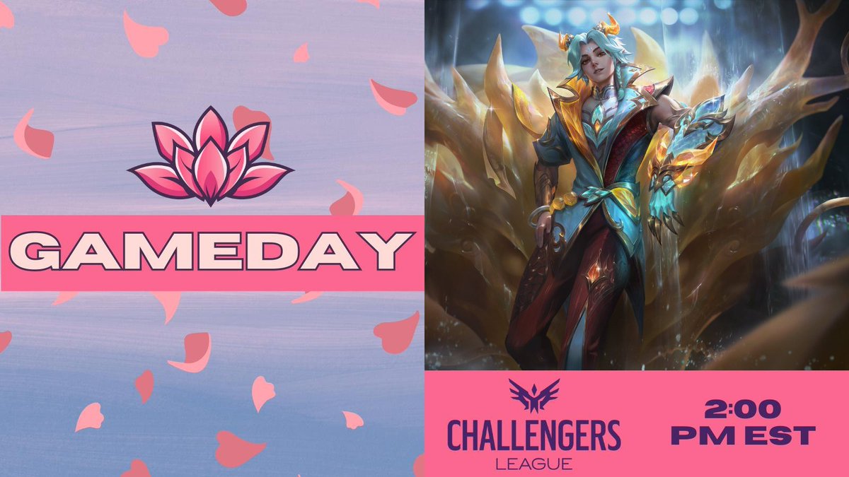 lotus_org's tweet photo. We face off against @BlackRockgg in a BO3 today! Time to show why grass is super effective against rock🔥🪷
#lotuswin #NACLQ https://t.co/FT8H1hY9Sv