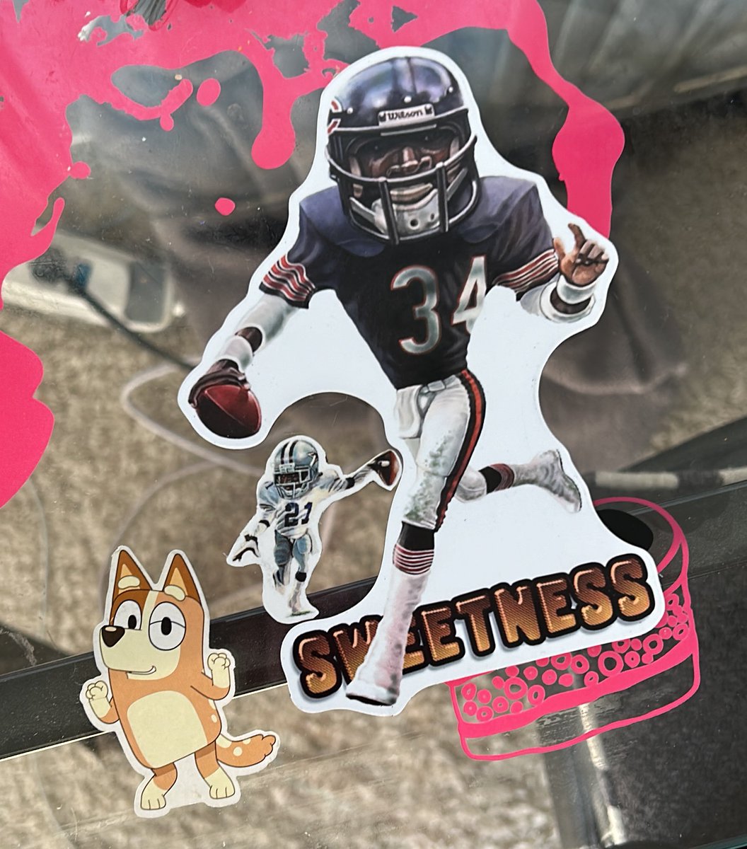 piericksmithart's tweet photo. In honor of the last night of the NFL season, I’m giving away some cool RPS sports magnets featuring Sweetness &amp; Prime. 🤩

RT to WIN this set! 
Gotta be following @piericksmithart! 

Chili approved but sticker not included. 😊 iykyk

Winner announced after the Super Bowl! https://t.co/romiX9kZVd