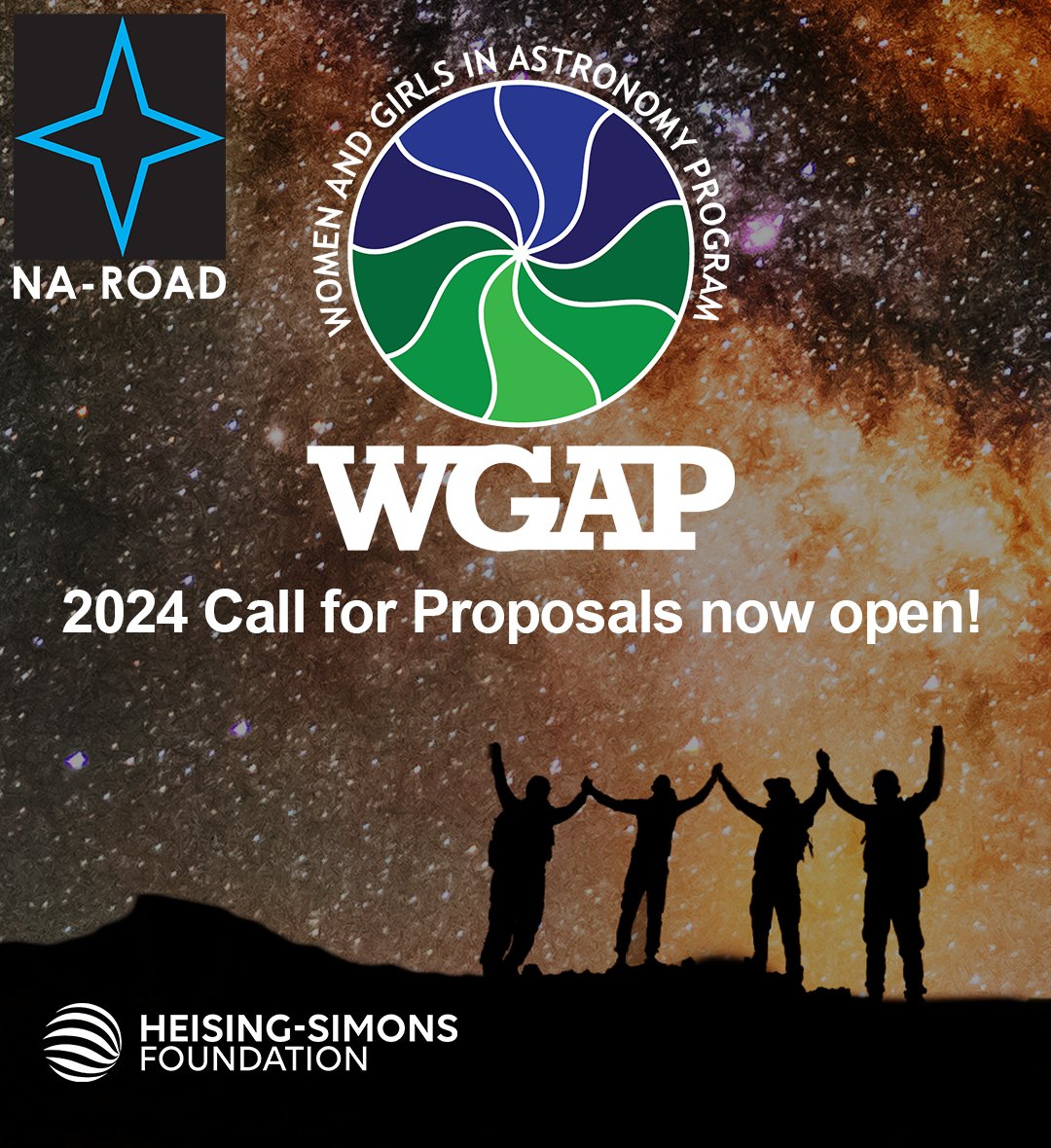 Celebrating #WomeninScience day today by announcing the 2024 Women and Girls in Astronomy Program's new call for proposals! Interested in leading a project w/a $2000 grant? Learn more here: ow.ly/ifyC50QA03m