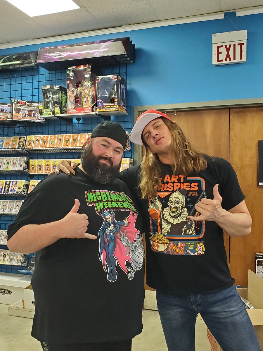 Jeremy McBride (@jrod0821) on Twitter photo It was awesome meeting <a href="/SuperKingofBros/">Matthew Riddle</a> today! The King of Bros is just that, super chill and one of the coolest dudes I've met in wrestling. Thanks for the pics and for the good conversation!! It was awesome meeting <a href="/SuperKingofBros/">Matthew Riddle</a> today! The King of Bros is just that, super chill and one of the coolest dudes I've met in wrestling. Thanks for the pics and for the good conversation!!