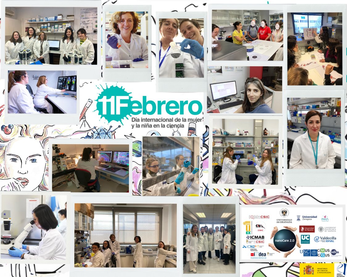 ¡En #DiaMujerYNinaEnCiencia 2024, desde esta red de Nanomedicina queremos celebrar el talento y la pasión de todas las científicas!  #MujeresEnLaCiencia 
In the  #InternationalDayOfWomenGirlsInScience2024  we celebrate the talent and passion of female scientists! #WomenInScience