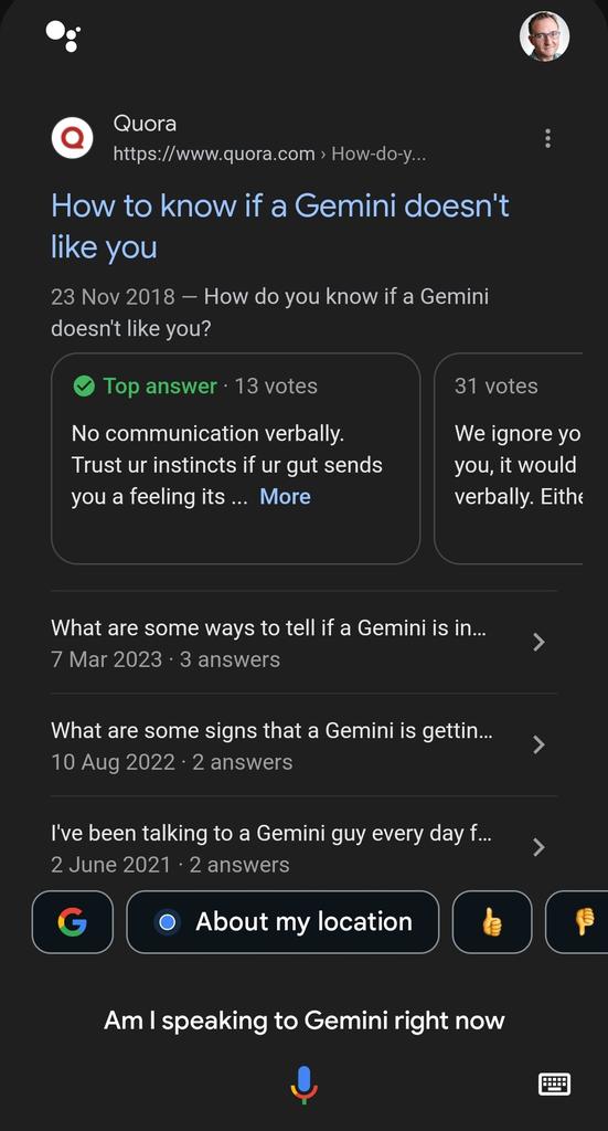 sassy #GoogleGemini