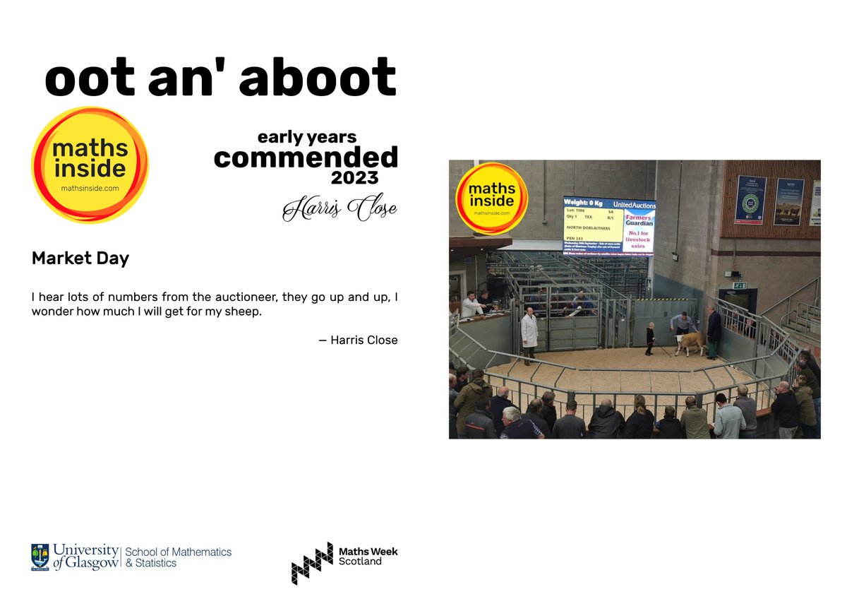 mathsinside's tweet image. *Market Day* — Harris Close (P1) @LangbankPrimary — Early Years Commended Entry 📸🎉 

@mathsinside #mathsinside #mathsinsideInMotion #maths #PhotoContest #MathsWeekScot @UofGlasgow @UofGMaths_Stats @mathsweekscot @tentivetodetail