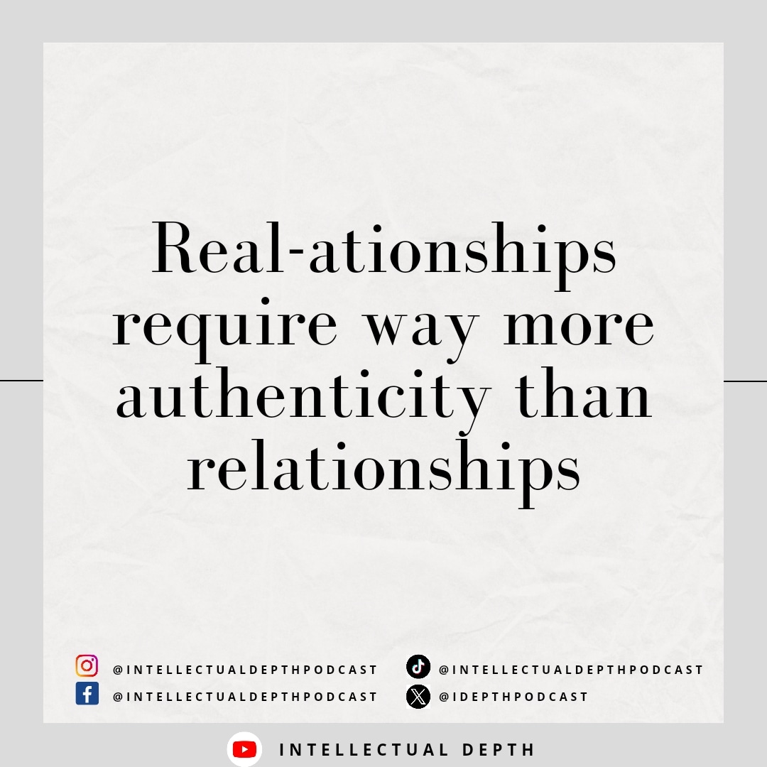 Comment 💯 if you agree!
Be real and accept each other! It takes work but it'll be worth it with the right person 🤍 #IDquotes #love #truelove #findingyourID #realationshipgoals #intellectualdepthpodcast