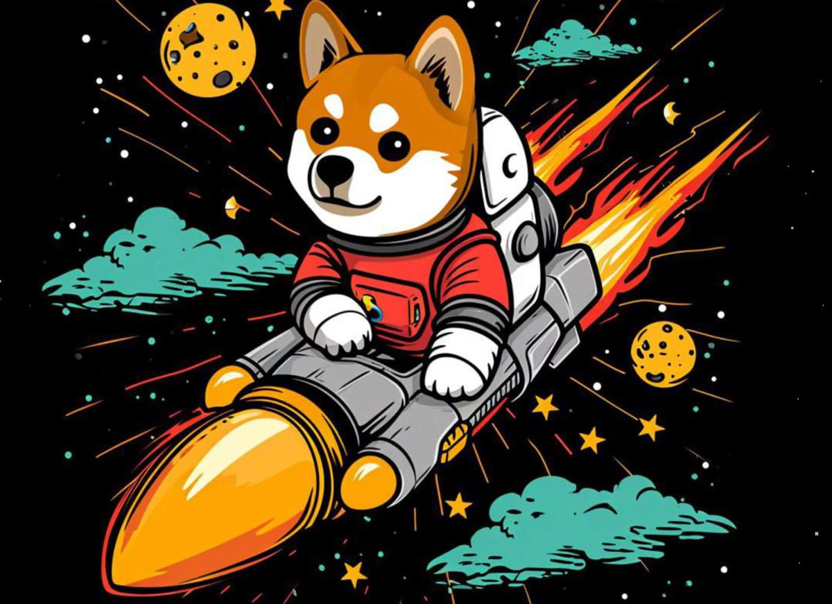 What a green weekend we've had! Soon we see the Moon. Are you ready to soar to new heights with #DogeTF? 🚀