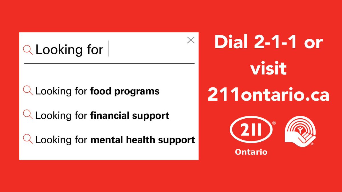 Today, 02/11, is 211 Day.

2-1-1 connects people to community programs, social services, government supports, and more.  24/7 help is free, confidential, and available in 150+ languages.  Dial 2-1-1 or visit 211ontario.ca 

#HelpStartsHere  #211DayCanada @211ontario