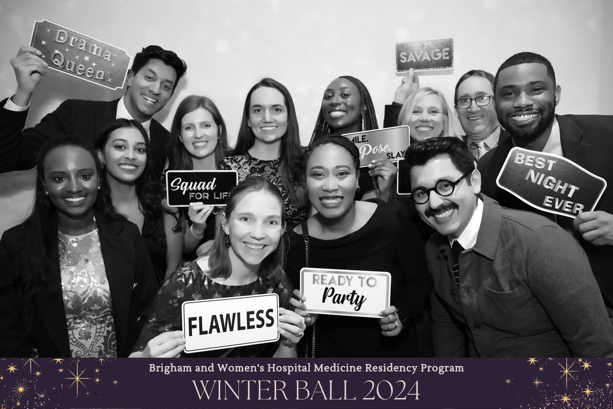 Our #MedPeds family had so much fun dancing the night(s) away this weekend at @TheBCRP Forms on Friday + @BrighamMedRes Winter Ball on Saturday!!

❤️❤️ to the fellows & attendings providing coverage so that our residents could enjoy a night off!!