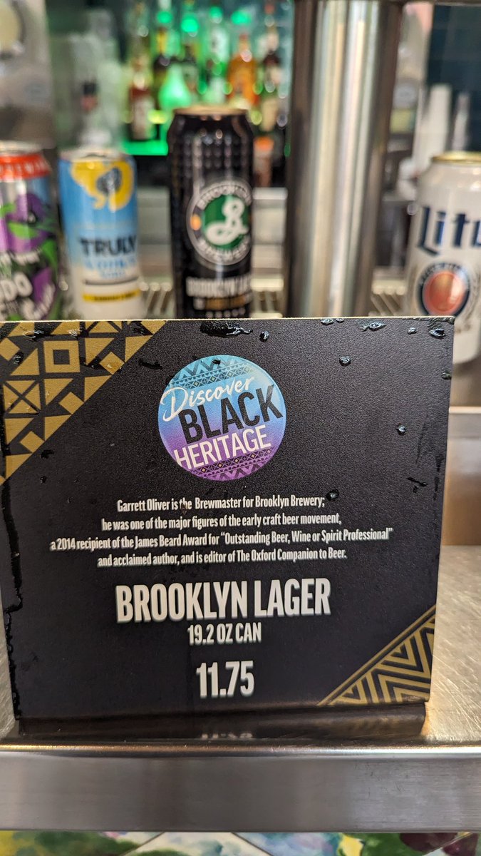 BeerHistoryPod's tweet photo. Super psyched to see @GarrettOliver of @BrooklynBrewery being honored during Black History Month here at Universal Studios Islands of Adventure in Orlando. Garrett has had a huge impact on the craft beer movement not only as a brewer, but also as an influential author. Prost! https://t.co/gtvBzcTcqf