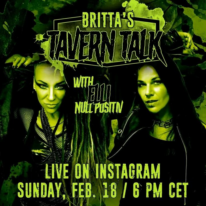 DEGGIAL15's tweet photo. Elli is one of my most requested guests for the Tavern Talk series, so it really is about time! Save the date, let us know what you’re interested to know and tune in next week 💚
#brittastaverntalk #brittagörtz #elliberlin #nullpositiv #metalvocalist #rockstagram #metalmusic https://t.co/mzfnkcu2Ix