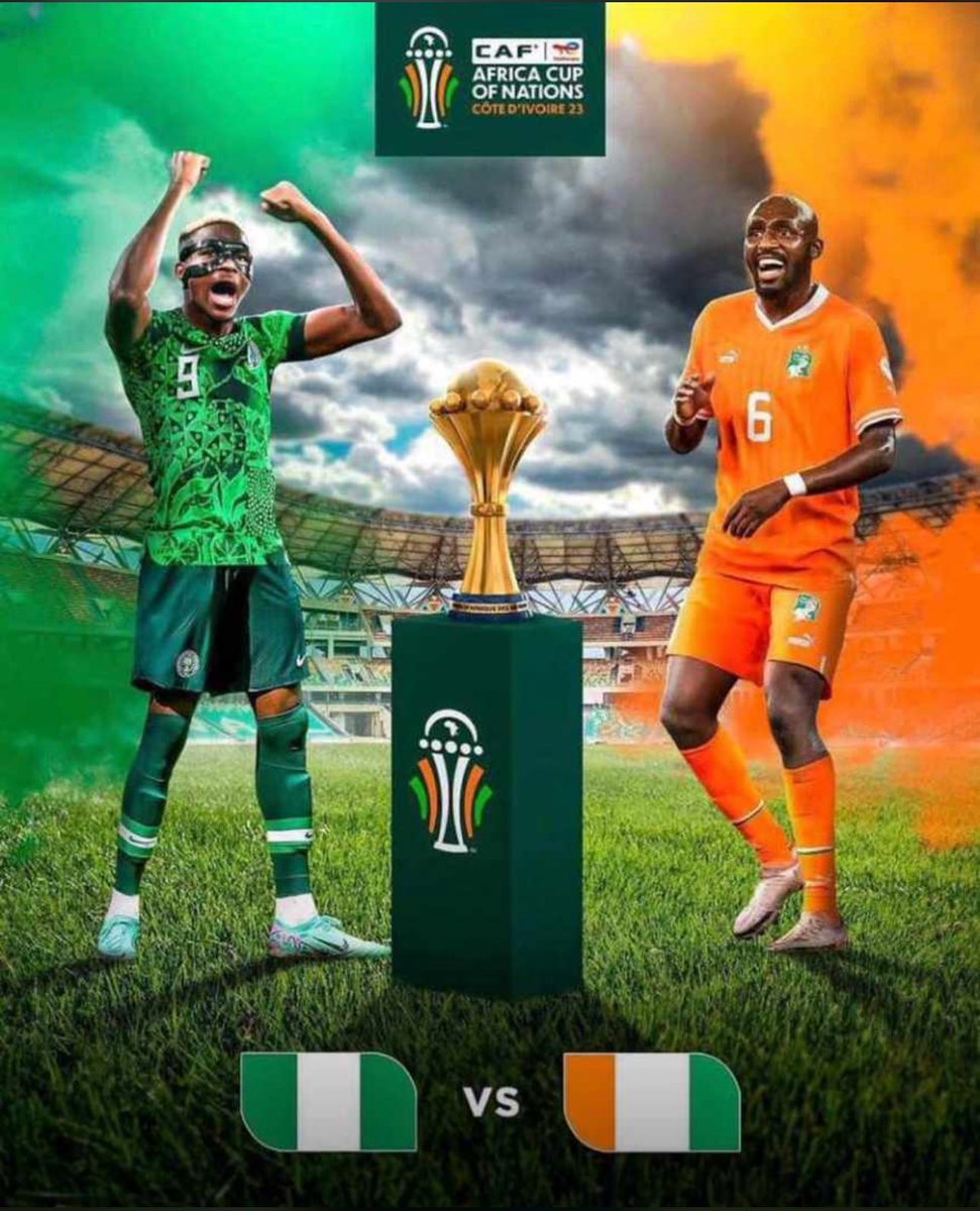 soccerOclock's tweet photo. Glory to #Nigeria 
#AFCONFinal 
#AFCON2023 https://t.co/MJn23oHQ6K