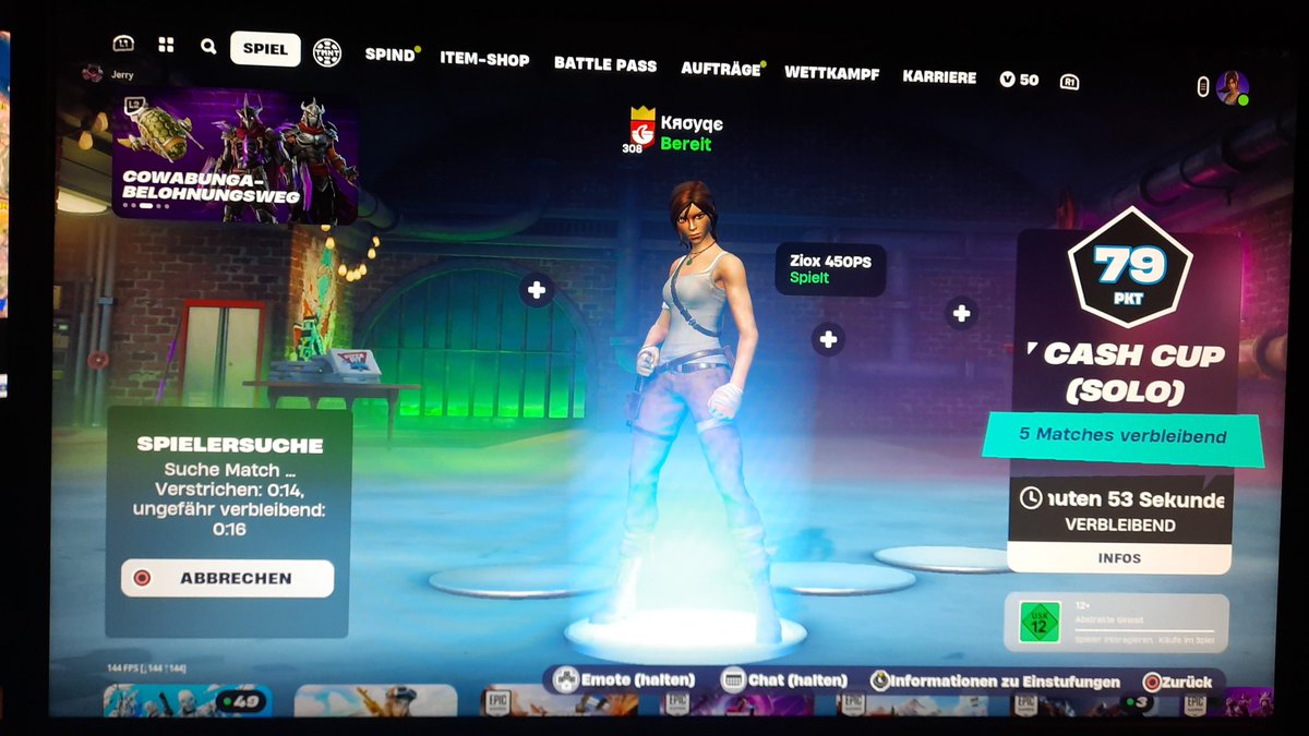 Qualed in 2 Runden