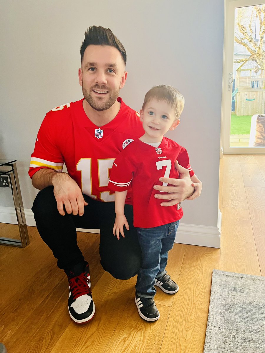 Let’s go <a href="/Chiefs/">Kansas City Chiefs</a> vs <a href="/49ers/">San Francisco 49ers</a> 😄 #SuperBowlLVIII