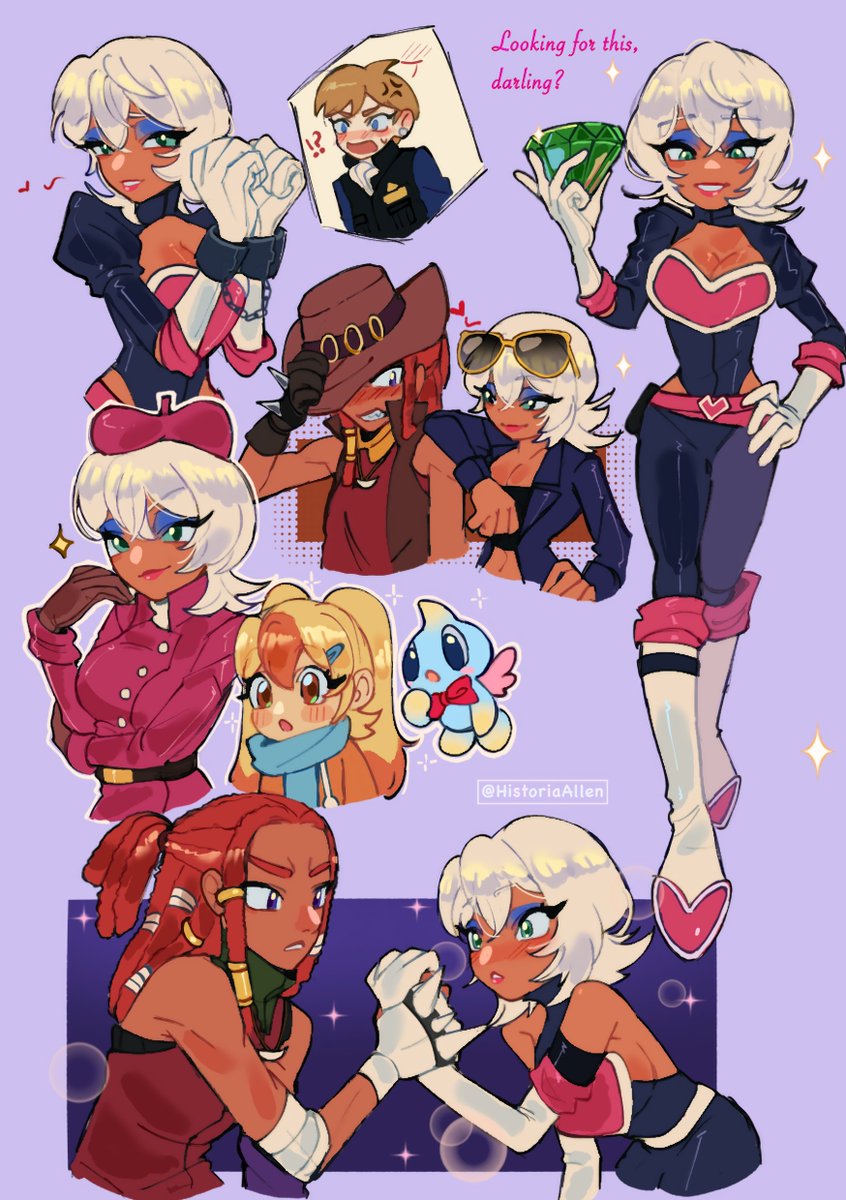 Gorgeous thief (+knux) 乁( • ω •乁)