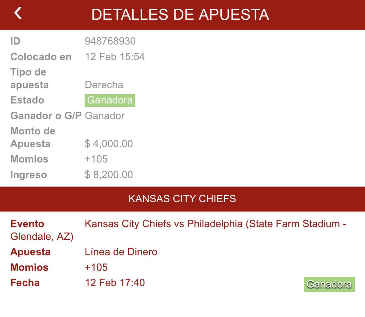 ElCordobesPicks's tweet photo. El SBLVII apostamos cerca de los $40,000 pesos, en 6 apuestas. Ganamos absolutamente todo! Este año estaremos duplicando lo apostado y ganaremos todo de nuevo. A pocas horas de empezar esto. Les dejo el link para que se unan.  #NFL #SuperBowl 

https://t.co/XJ5GiTID8s https://t.co/gyqCp20dJb