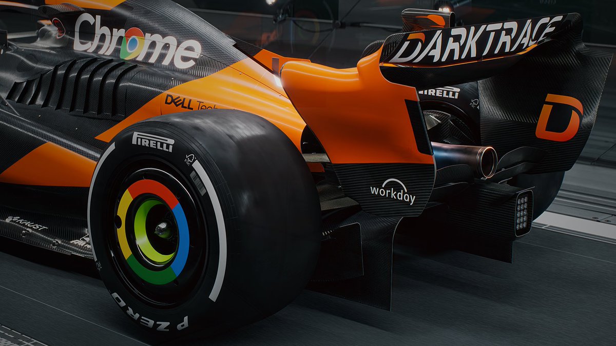 gamblepe's tweet photo. Coming to a track near you 🏁 🧡

We’re thrilled to be continuing our partnership with @mclaren for the 2024 @f1 season.

Keep an eye out for our @Workday logos on the McLaren MCL38 and team kits.
#F1 #Formula1 #TeamWDAY https://t.co/YI9E9Y5nMI https://t.co/8sZFhLIfT3