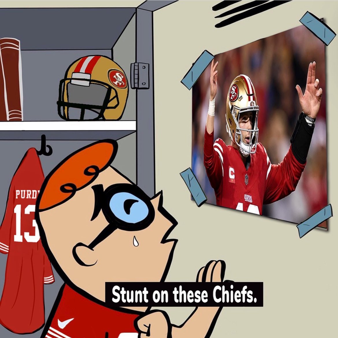 Dear baby, Jesus, I don’t ask for much just asking for a Niners win today.
Signed, 
Kimmybear 
#NinerGang #HRCommunity #BlackWomenLead #SuperBowl