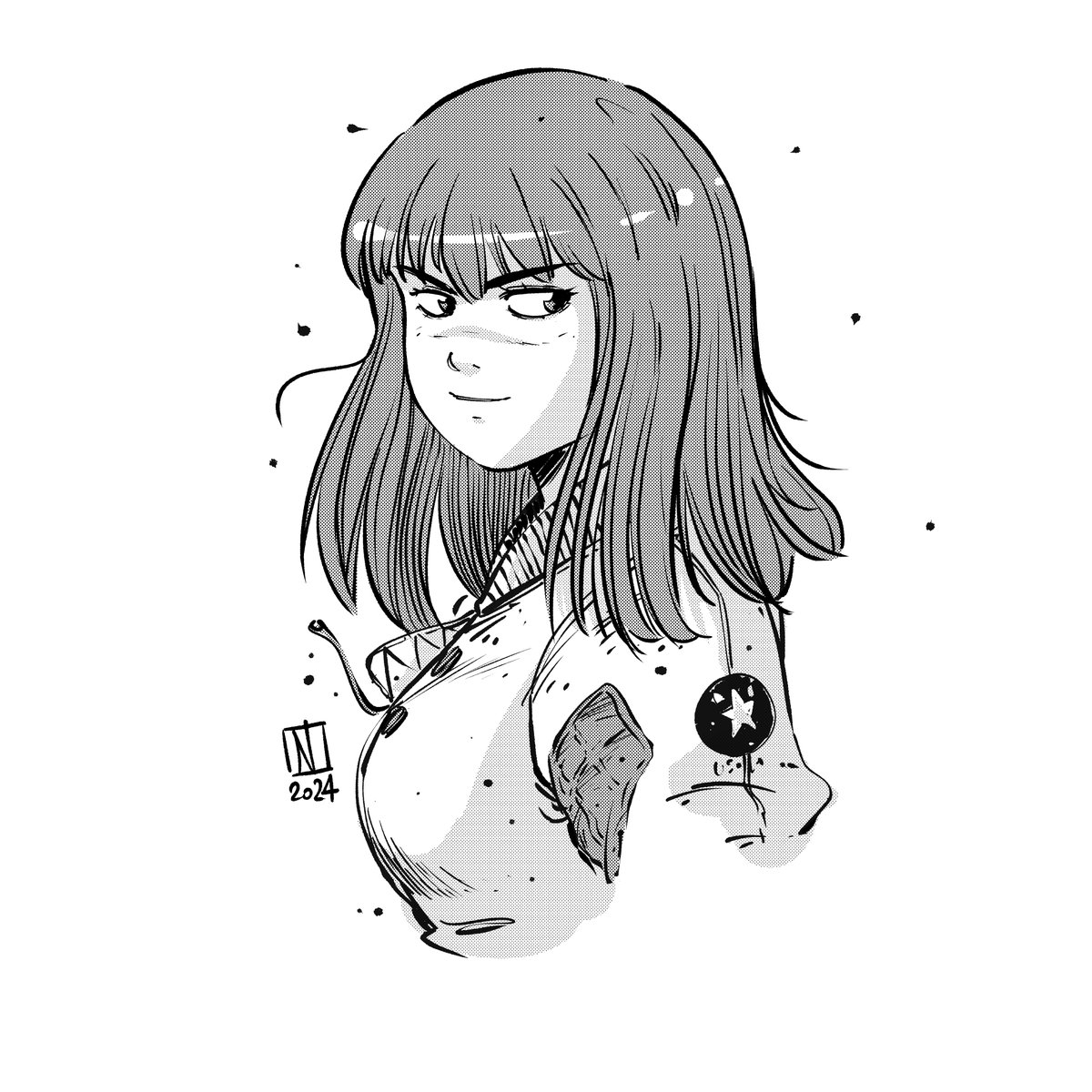 endext's tweet photo. China + retini digitali #fanart #kiruko #heavenlydelusion #masakazuishiguro #manga #cintiq16 #wacom #clipstudiopaint  #macmini #apple https://t.co/RpT1EQUNYm