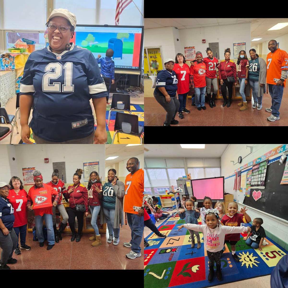 ARE YOU READY FOR SOME FOOTBALL!!! It’s Super Bowl Sunday! Check out Mt Hermon Staff & Students in their football attire on Friday! @hermon_pc @PortsVASchools @cardellpatillo @ebracyPPS