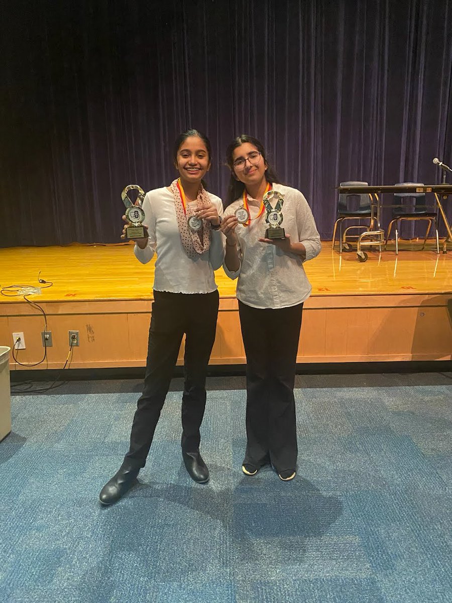 CathyEmerick1's tweet photo. Great day of debating for BMS. Aarna, Trisha, and Radha finished second in the open division.  Trisha finished 1st and Radha 5th in speaker points. AJ, Sri, and Justin went 3-0 in the novice division. #bmspride @ShannonMaricon1 @WatsonBryan7 @taranovichj1 https://t.co/1x8fZ7Zmhr