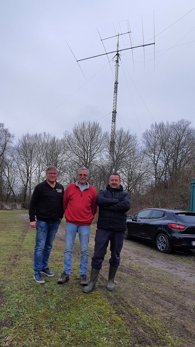 PI4COM's tweet photo. Thank You all for the QSOs this weekend in the Dutch PACC Contest! Our very smal Multi2 team did a great job.  Cu next contest.....?  #PI4COM  left to right: #PA1AW  #PA3EWP #PD9DX 
#hamradio #pacc https://t.co/VSzPVXRRrQ