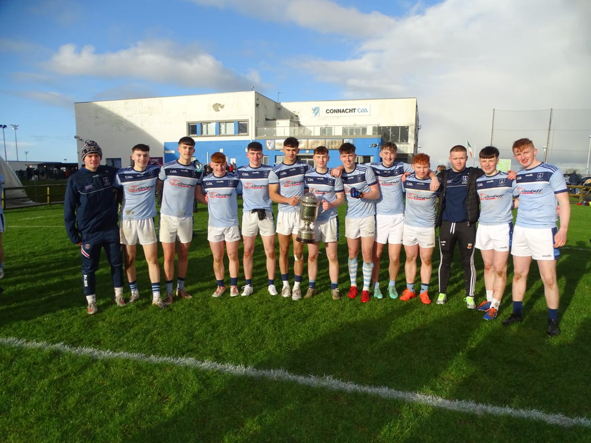 Congratulations to St. Gerald’s College on their provincial success this afternoon in Bekan. St. Gerald's College emerged victorious winning 1:10 to 1:08 as they faced Coláiste Bhaile Chláir of Galway at Connacht GAA HQ. #mayogaa #GAAgaeilge #castlebarmitchels #mitchelsabu