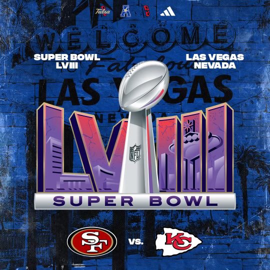 Big as the what!! #SuperBowlLVIII Who you got 👀👀 #ChiefsKingdom #FTTB