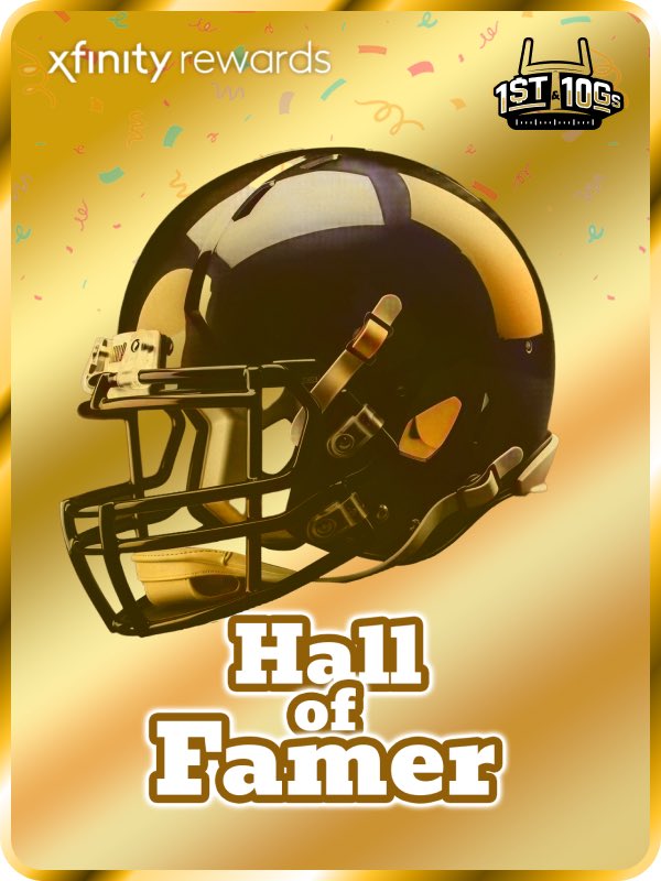 RBelback13's tweet photo. I took the 1st and 10Gs Football Quiz and unlocked the Hall Of Famer keepsake! See how you stack up against the competition and share your keepsake with #Xfinity1stAnd10Gs. Score perks for the Big Game and beyond with Xfinity Rewards.

https://t.co/T4x4ldZ5fk https://t.co/DJbljpqA7Y