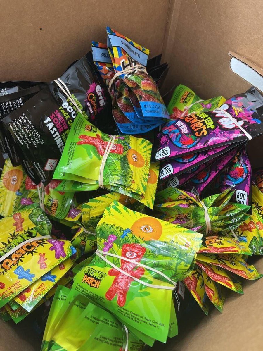 Edibles will be on shelf this weekend‼️ send me deposit before it lands and get 10% percent off