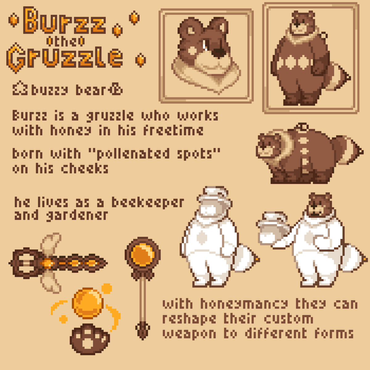 Alsightly overdue mini ref for Burzz as I told ,myself I'd get to. 
Will likely use if I put this character for next artfight
Hope yall enjoy it!