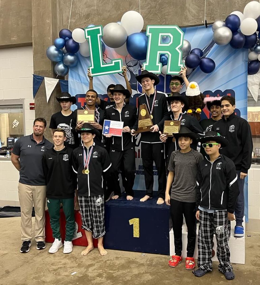 Congrats! We’re proud of Dia and <a href="/LakeRidgeSwim/">Lake Ridge Swimming</a>  team &amp; coach! They all did well this weekend in Rockwall, TX . Now off to the State UIL meet in Austin, TX in a couple weeks! Proud of you ALL!!! Go Eagles! 🙏💪💪🎉🏅👏👏💞 #YouthSwim #YouthSports #parenting #thankful