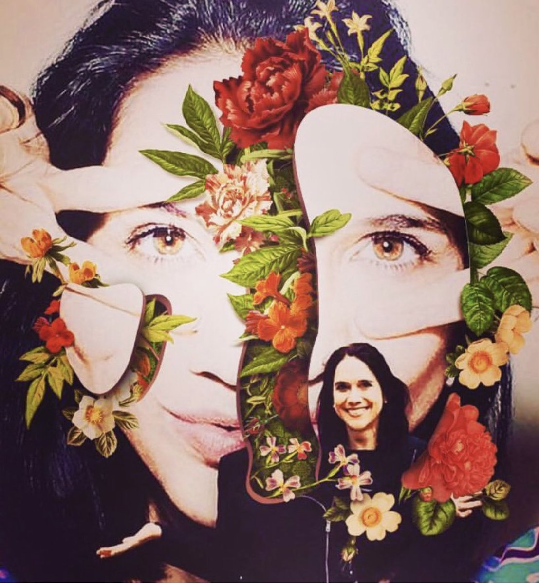DenizGruska's tweet photo. Original Portrait taken by Rankin edited with digital artwork #portrait #photography #portraitsofberlin #art #artwork #flowerpower https://t.co/gY3WfkjrlQ