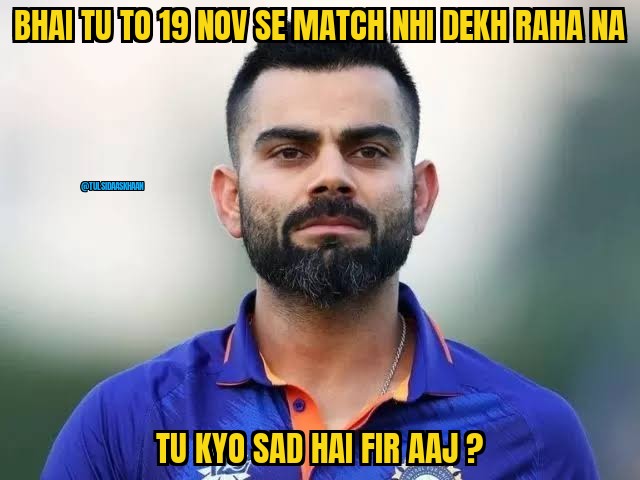 Kyo bhai kyo....
#INDvAUS 
#U19WorldCupFinal