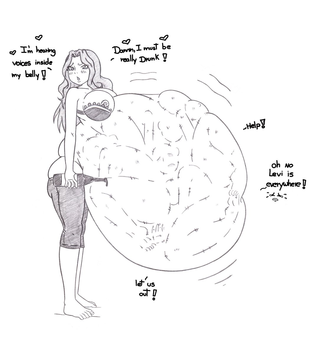 Kana is having some drinking problems