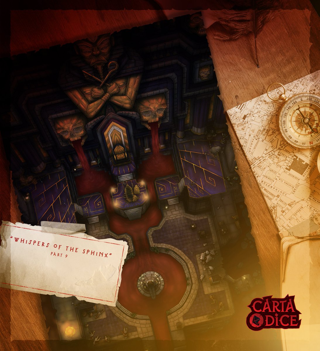 cartadice's tweet photo. Whispers of the Sphinx – Part 9

The investigators learn that the cultists had a different purpose for awakening the ancient queen, one more horrifying and world-altering than they could have imagined.

Join Discord Link: https://t.co/8BBEnjkocv https://t.co/7WQS7yYIHk