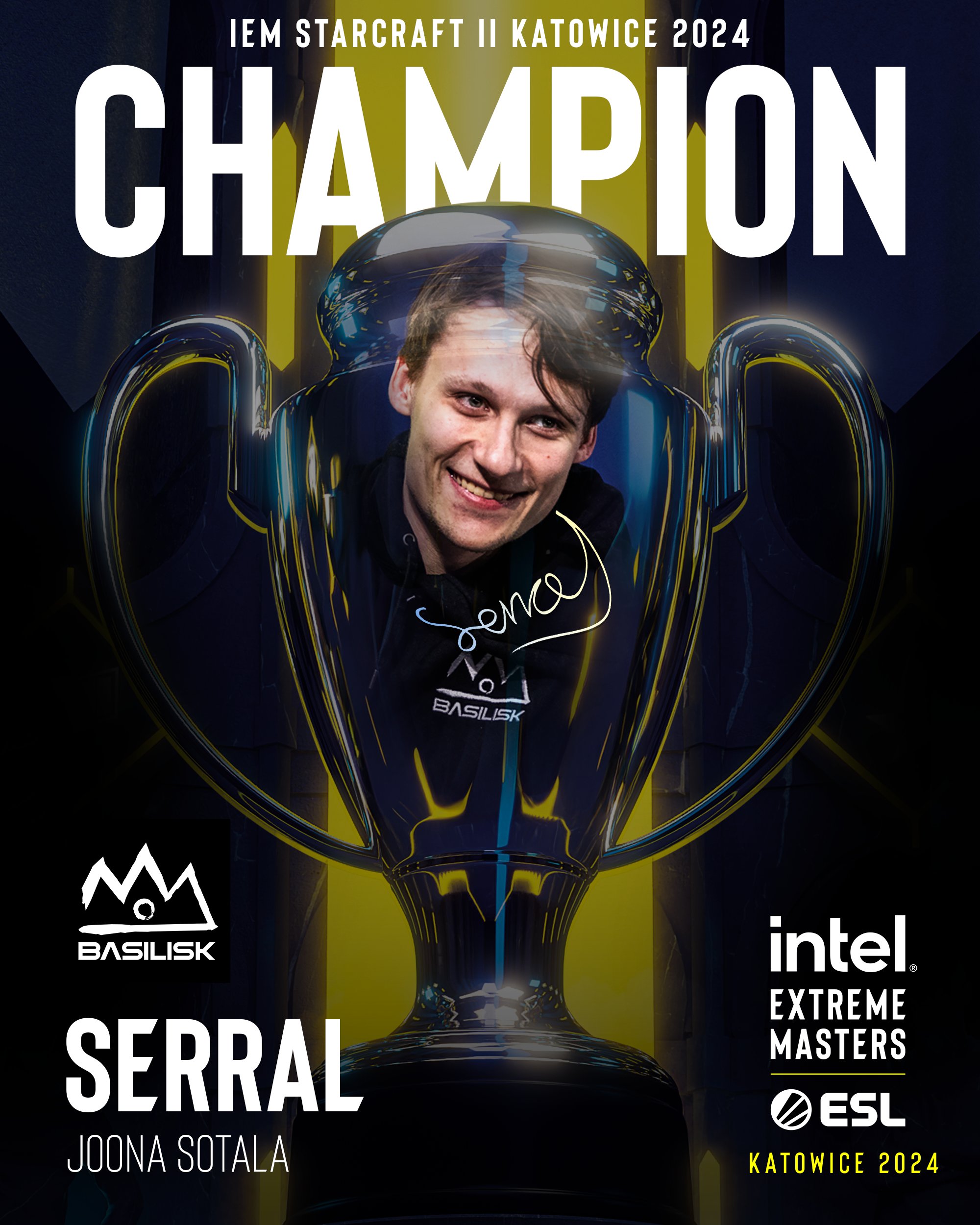 IEM SC2 KATOWICE '24 WINNER SERRAL!  - StarCraft 2 - Sc2Fans.com