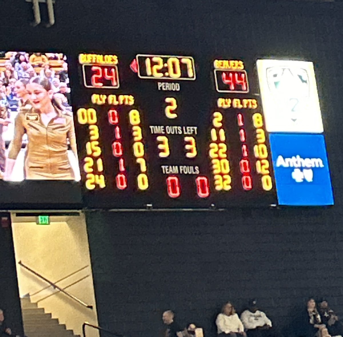 SportsForumCO's tweet photo. The @BeaverWBB team got got from the 3 before halftime. They lead @CUBuffsWBB 44-24. 🏀
Huge 2nd half upcoming!
#WomensBasketball #OSUvsCU https://t.co/fSjeuiS202