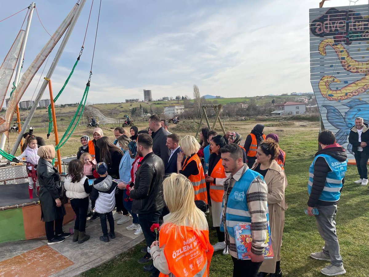 atakumakgenclik's tweet photo. 📍Cumhur İttifakı AK Parti Atakum Belediye Başkan Adayımız sn.Mimar Özlem Maraş Hanımefendi ile birlikte Adventure Park'ta Bulunan Vatandaşlarımızla Hasbial Ettik. https://t.co/PEpJQqrv5g