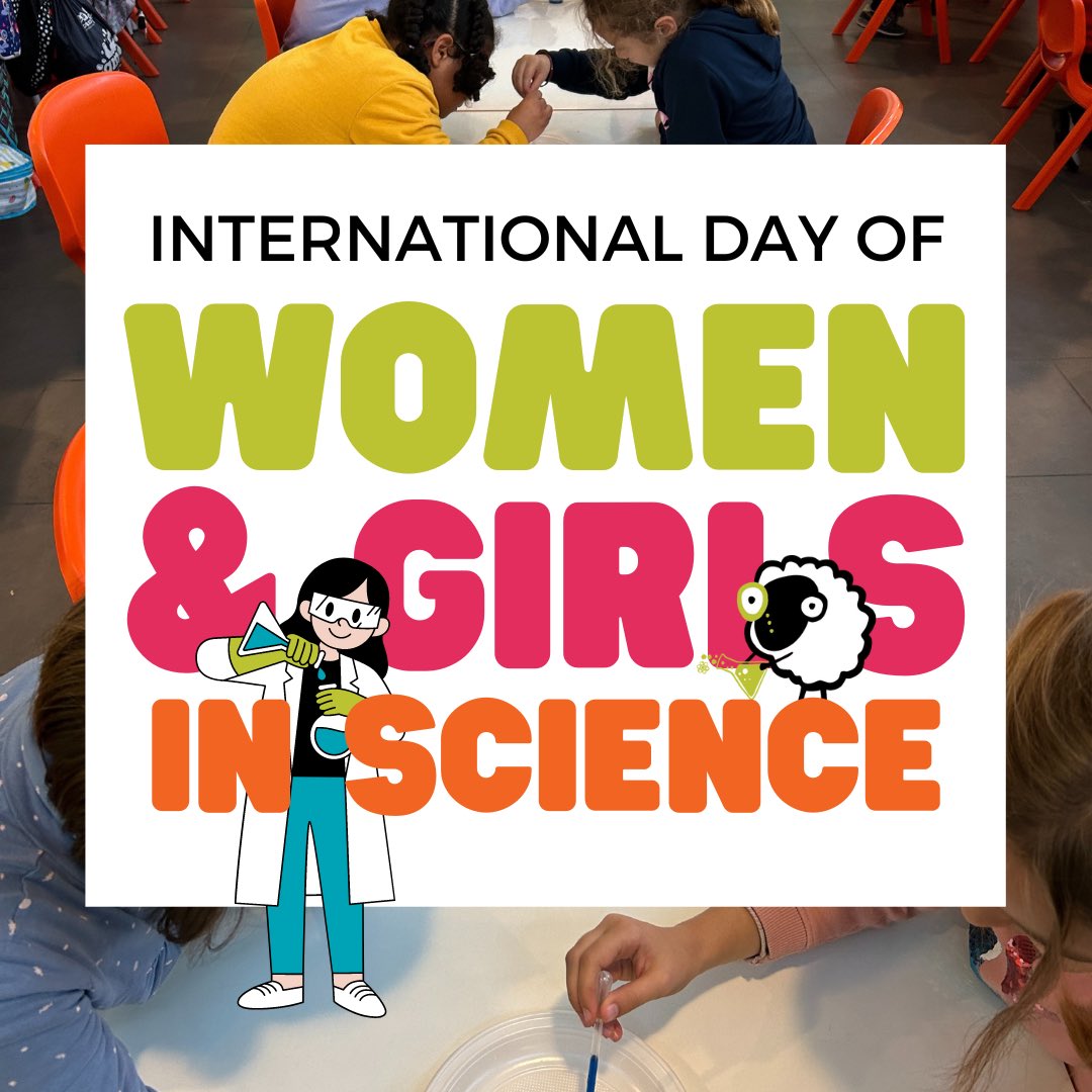 🗓️ Happy International Day of Women and Girls in Science! February 11, we celebrate the incredible contributions of women and girls to the world of science. Today, and every day, we recognize the power of diversity in scientific innovation. 🐑🧪 #WomenInScience #GirlsInScience