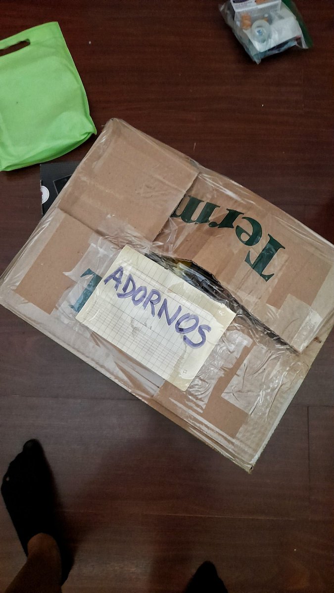AlfonsinaMaga's tweet photo. Anoche de madrugada se cayó de la pared un cuadro pesado.
Hoy me levanté convencida de que llegó el día de empezar a embalar mis cosas, y acá esta la primera caja, el cuadro fue el primero en ingresar.

Se viene mi octava mudanza en 20 años y empieza con el Carnaval. https://t.co/xdnsuSwae0