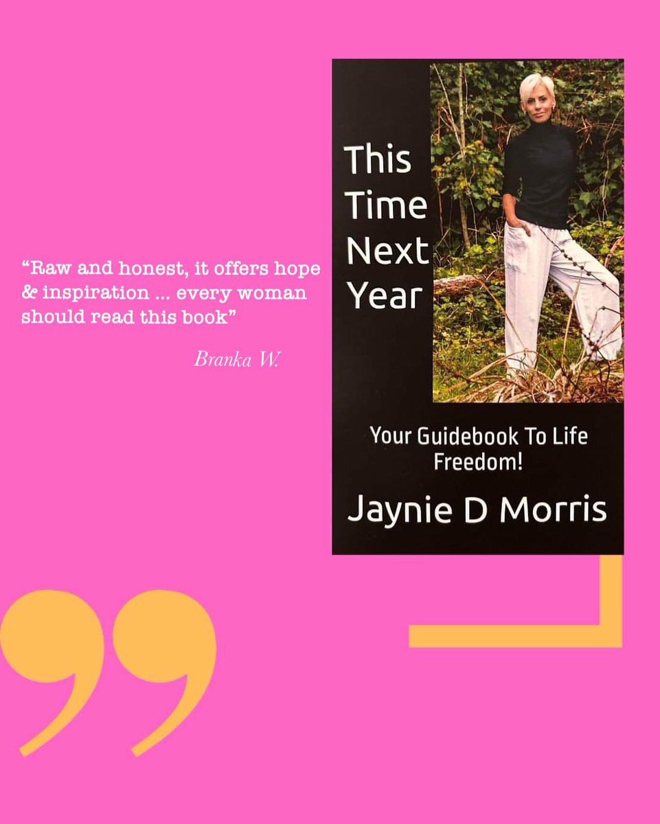 Every day the gratitude I have for my beautiful readers grows 🙏🏻thankful that my book is helping so many, ThankYOU Branka🙏🏻 #book #booktestimonial #thistimenextyear #jayniemorris #bookreview #bookrecommendations #author #inspiringwomen #gratitude #womenwhowrite #womeninmedia