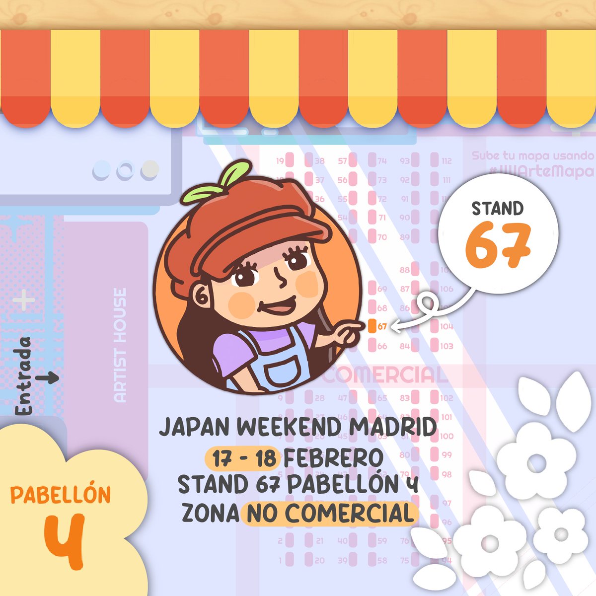 bubusnook's tweet photo. ¡Japan Weekend Madrid!✨
(A ver quién adivina como va a ser el stand👀 ¡Doy una muy buena pista en la primera imagen! 🫶🏻)

¡Nos vemos muy prontito en el stand n.67 del pabellón 4 en la zona no comercial! ¡Qué ganazas tengo! 😭

#japanweekendmadrid #jwartemapa #japanweekend https://t.co/8qIyQEDIAN
