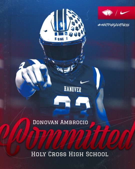 DonovanAmbroci's tweet photo. Committed!
Thank you to my family, friends, and coaches for helping me along the way.
@MTHEO12 @DLCoach_Danford @CoachSmith53_ @HanoverFTBL https://t.co/rMFLrdJC5L