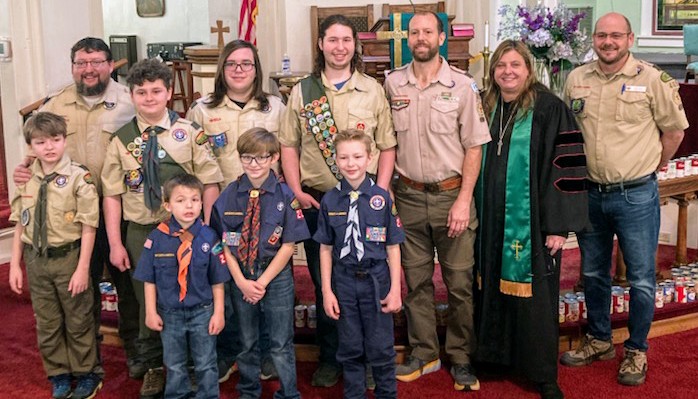 ShawnGowin1010's tweet image. One of my favorite days of the year! #ScoutSunday then the big game! #Blessed #BSA #ChilisLove  #Community