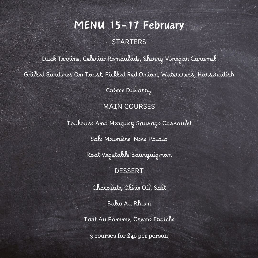 LPBmoseley's tweet photo. Voilà! The menu for next week!

Don’t forget to check our social media every Sunday at 8pm when we share the new menu for the following week!

You can still pre order our amazing seafood platter and the delicious côte de boeuf to share!

#frenchfoodlovers #dinewithus #bonapétit https://t.co/VrXzSv2z8a