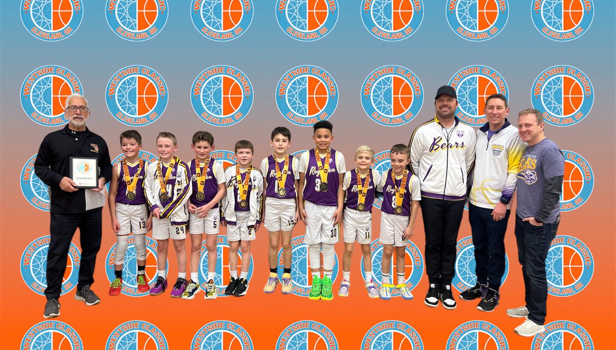 🏆 Congratulations to North Royalton on winning the 3rd Grade Boys A Championship of the Westside Classic @HollidayRyan