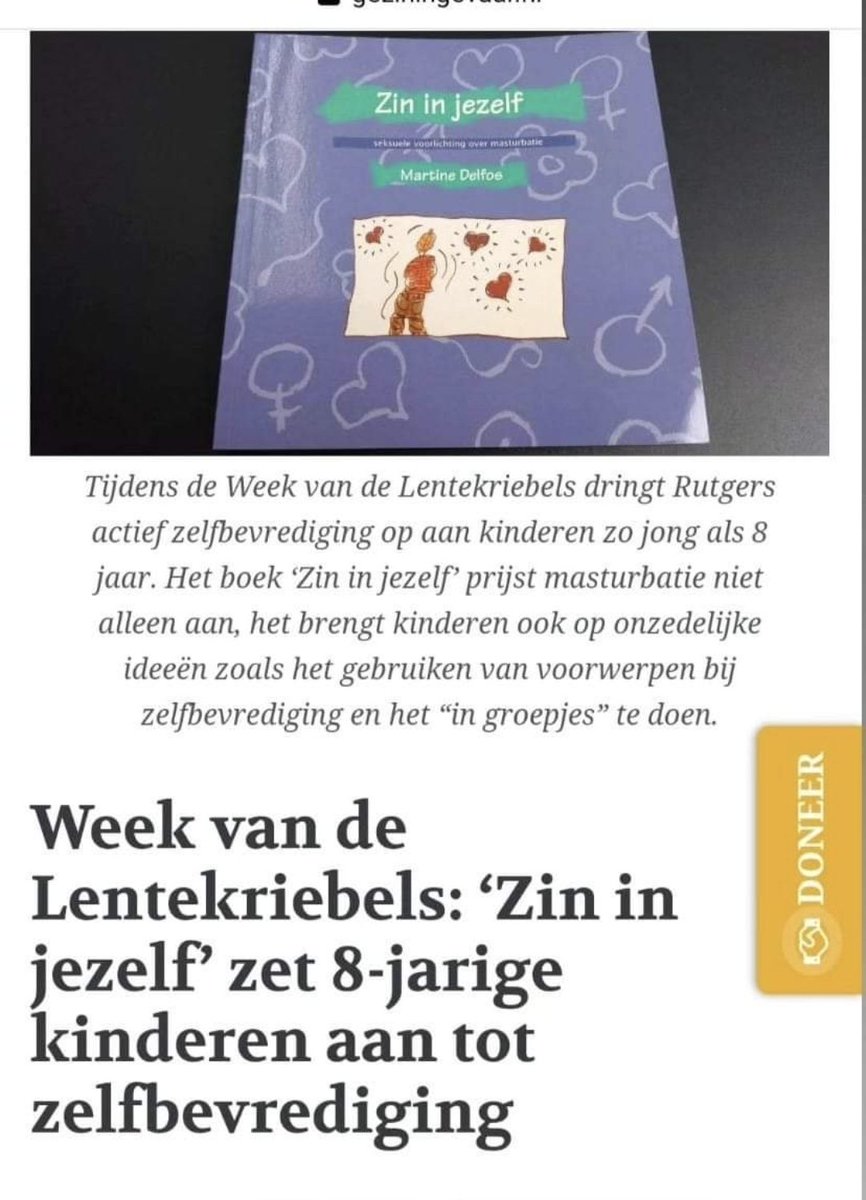 Opgepast ouders met jonge kinderen!!