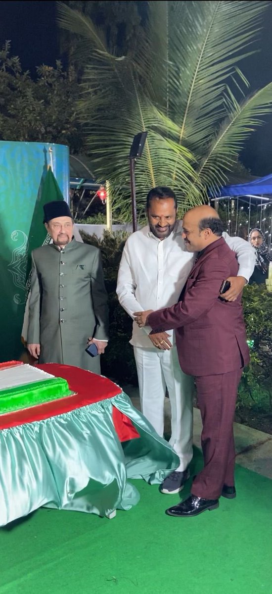 Great celebration of 45th National Day of Iran hosted by Consul General of Iran Hyd H.E. Mr. Mahdi Shahrokhi.The Chief Guest is Mr. Sridhar Babu Minister of IT Mr. Amer Khan MLC, Mr. Vijay Ramna Rao MLA, and Smt. Snehaja J, IFS RPO <a href="/Min_SridharBabu/">Minister Sridhar Babu</a> <a href="/rpohyderabad/">RPO Hyderabad</a> <a href="/IraninHyderabad/">Iran Consulate - Hyderabad</a>