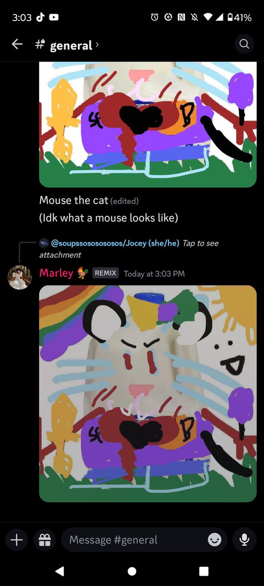 ghoulsandgills's tweet photo. welcome to tgw aka @DemigodArchives (this happened because violet sent a picture or a milk jug) ((this has also been happening for a while apparently)) https://t.co/w4zDraNBju