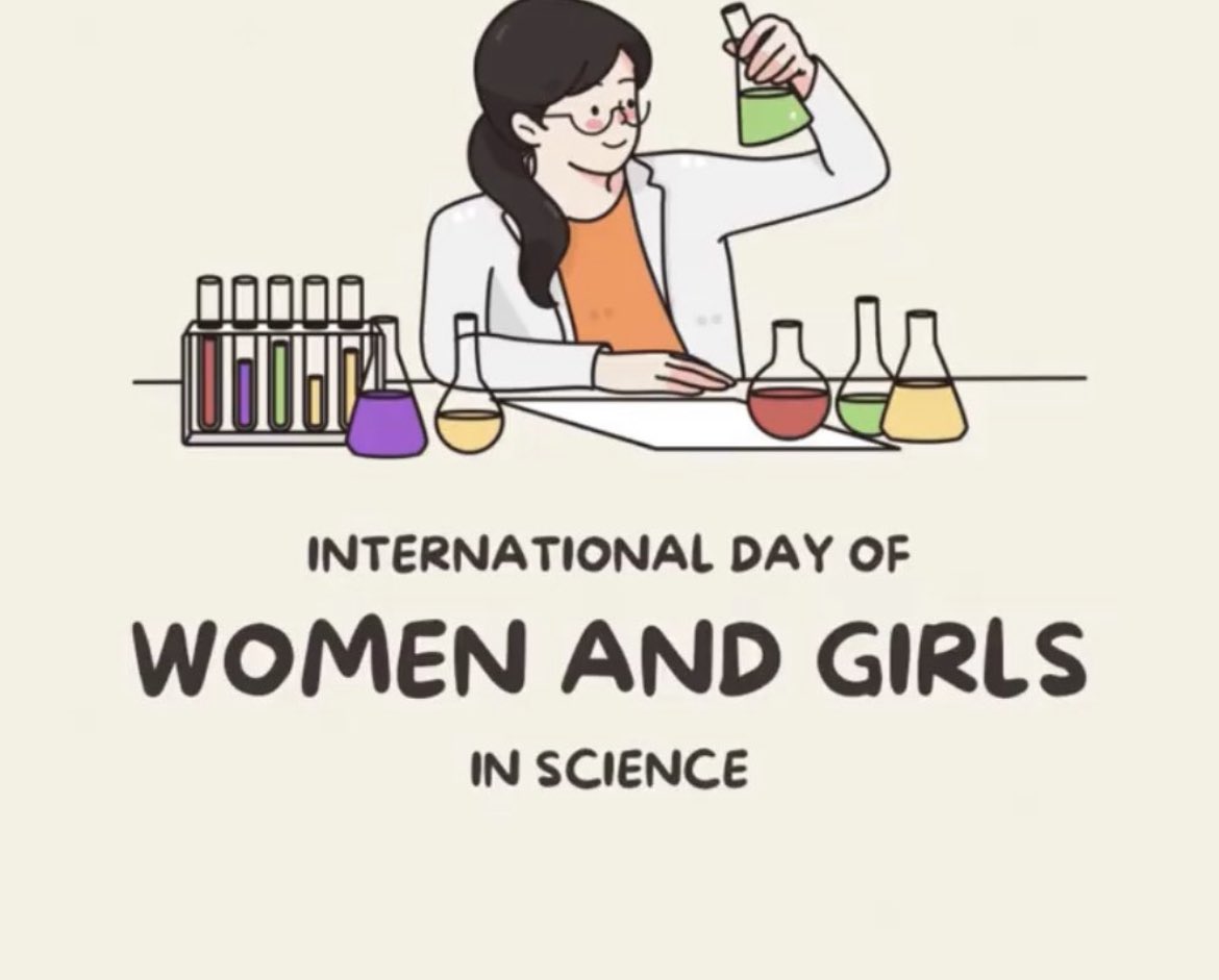 evaabhahub's tweet photo. Happy #WomenAndGirlsInScienceDay to women,Girls around the World💕!! https://t.co/4Gf3HtgPsP