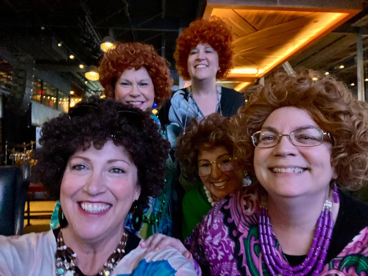 goody4you's tweet photo. Letting our inner Helen shine. #RoperRomp #MrsRoper #ThreesCompany #StanleyCup https://t.co/gjj6rrgUAz